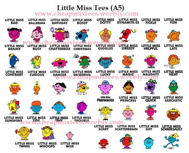 Little Miss/Men tees - Only Awesome Stuffs ♥